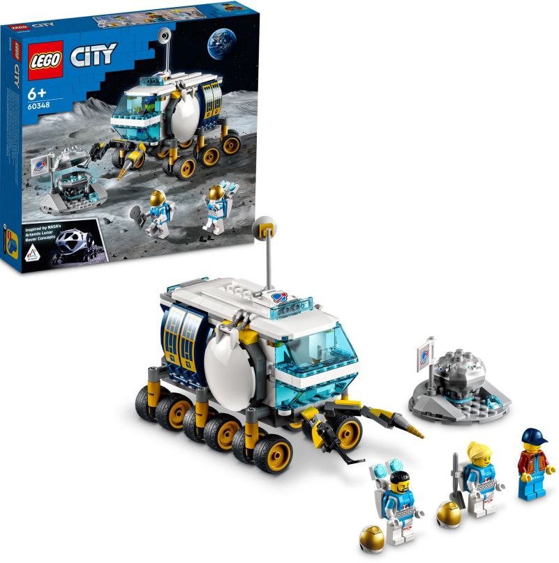 LEGO stavebnice LEGO® City 60348 Lunární průzkumné vozidlo