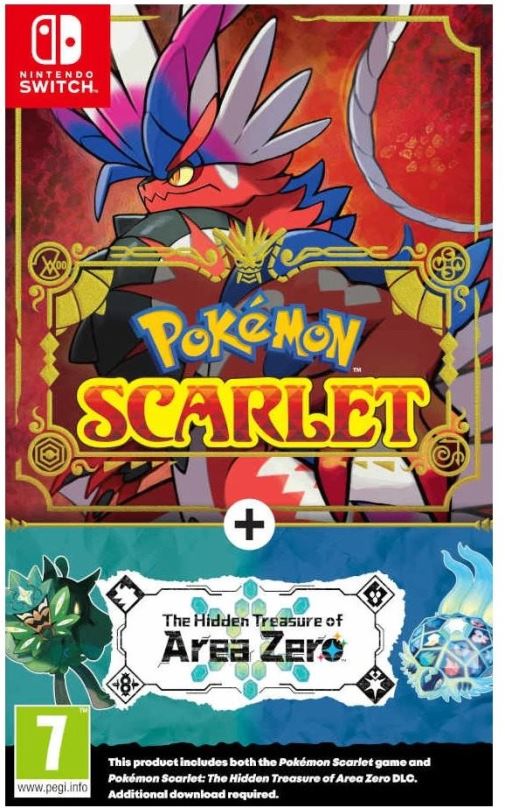 Hra na konzoli Pokémon Scarlet + Area Zero DLC - Nintendo Switch