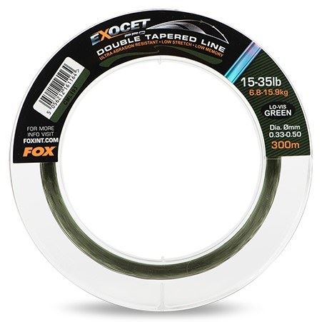 FOX Vlasec Exocet Double Tapered Line 300m 0,30-0,50mm