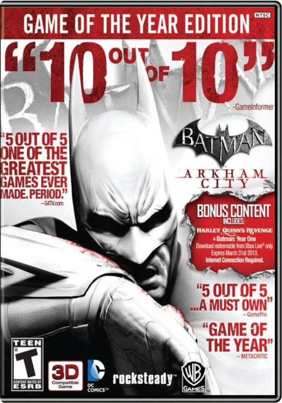 Hra na PC Batman: Arkham City Game of the Year Edition