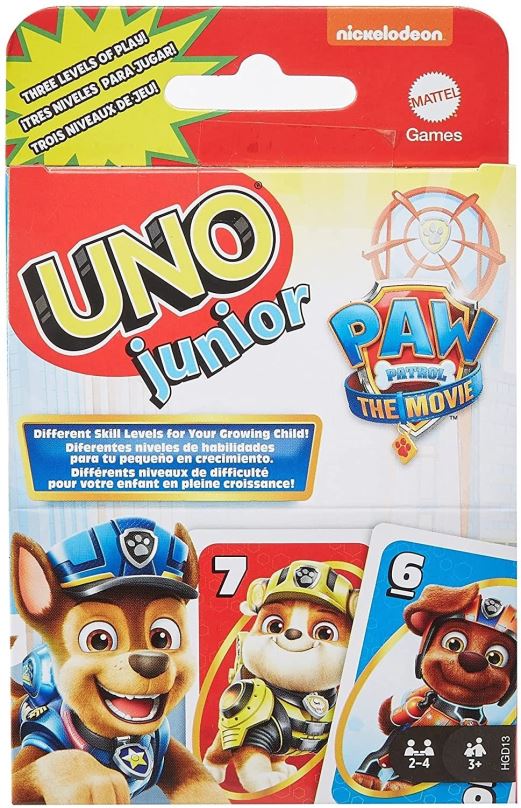 Karetní hra UNO Junior Tlapková Patrola