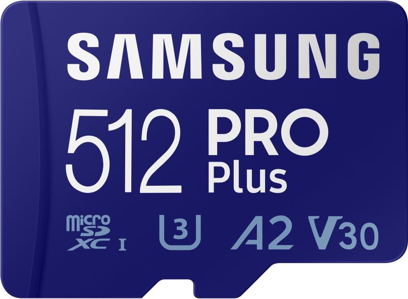 Paměťová karta Samsung MicroSDXC PRO Plus + SD adaptér