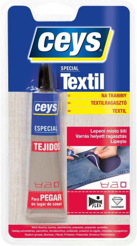 Lepidlo CEYS Special textil na tkaniny 30 ml