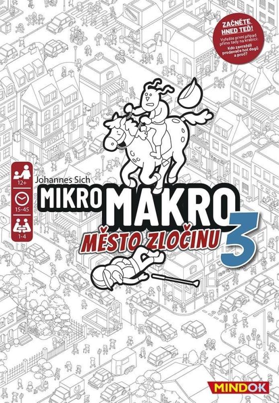 Společenská hra MikroMakro: Město zločinu 3