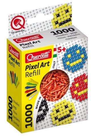QUERCETTI Pixel Art náhradní kolíčky červené 1.000ks