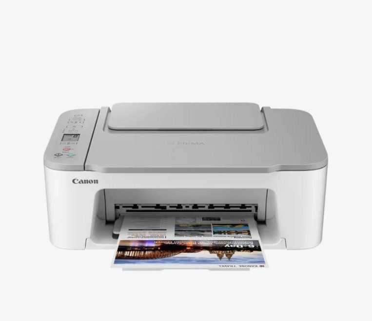 Inkoustová tiskárna Canon PIXMA TS3451 bílá