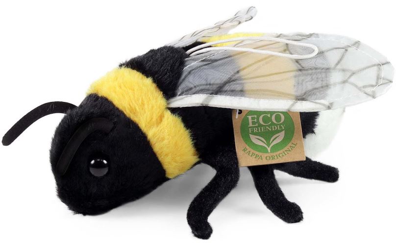 Plyšák RAPPA Plyšová včela 18 cm, Eco-Friendly