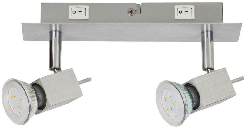 Bodové osvětlení Rabalux 6758 - LED bodové svítidlo 2xGU10/5W/230V