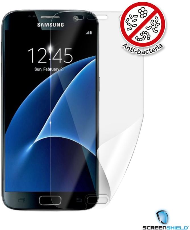 Ochranná fólie Screenshield Anti-Bacteria SAMSUNG Galaxy S7 na displej