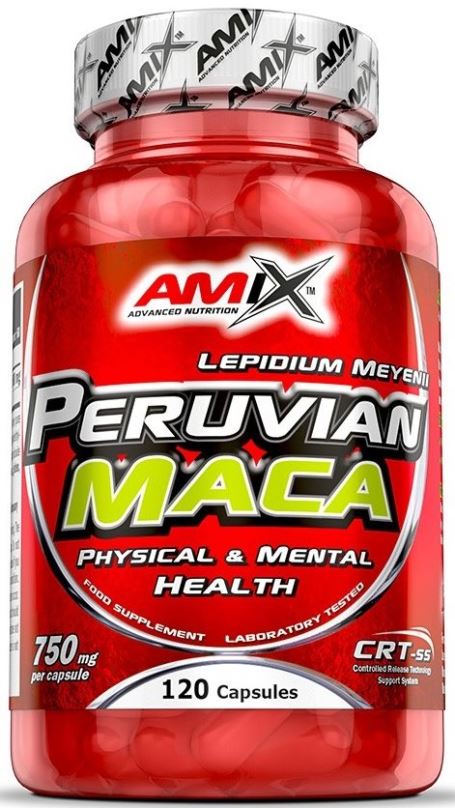 Anabolizér Amix Nutrition Peruvian Maca 750mg, 120cps
