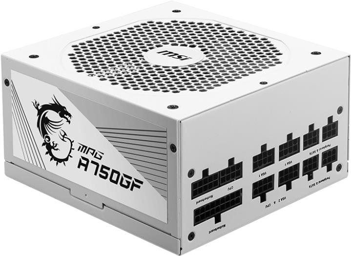Počítačový zdroj MSI MPG A750GF White