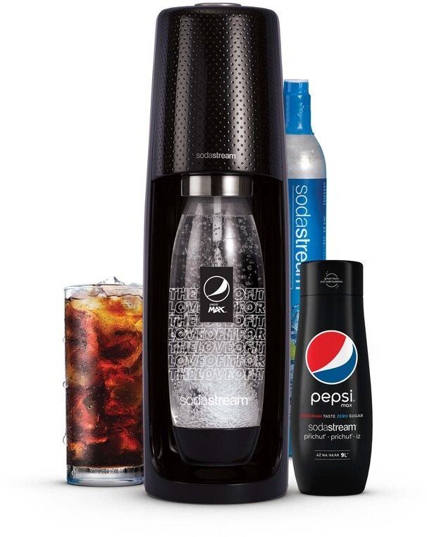 Sodastream SODASTREAM Spirit Black Pepsi MAX MegaPack