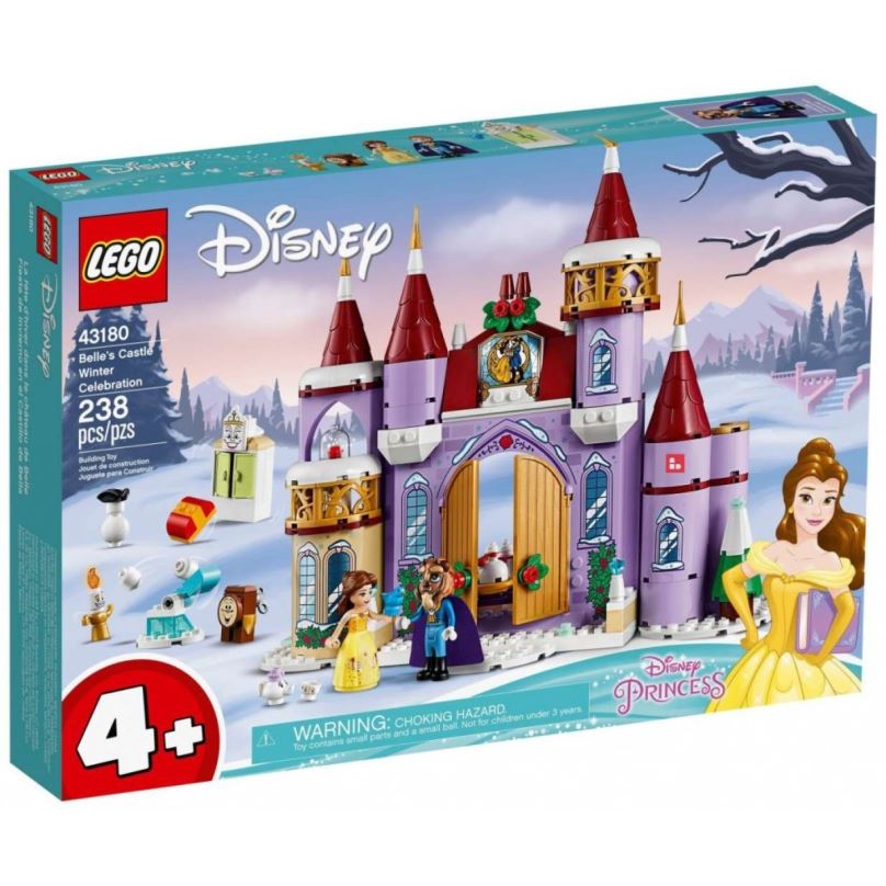 LEGO stavebnice LEGO Disney Princess 43180 Bella a zimní oslava na zámku