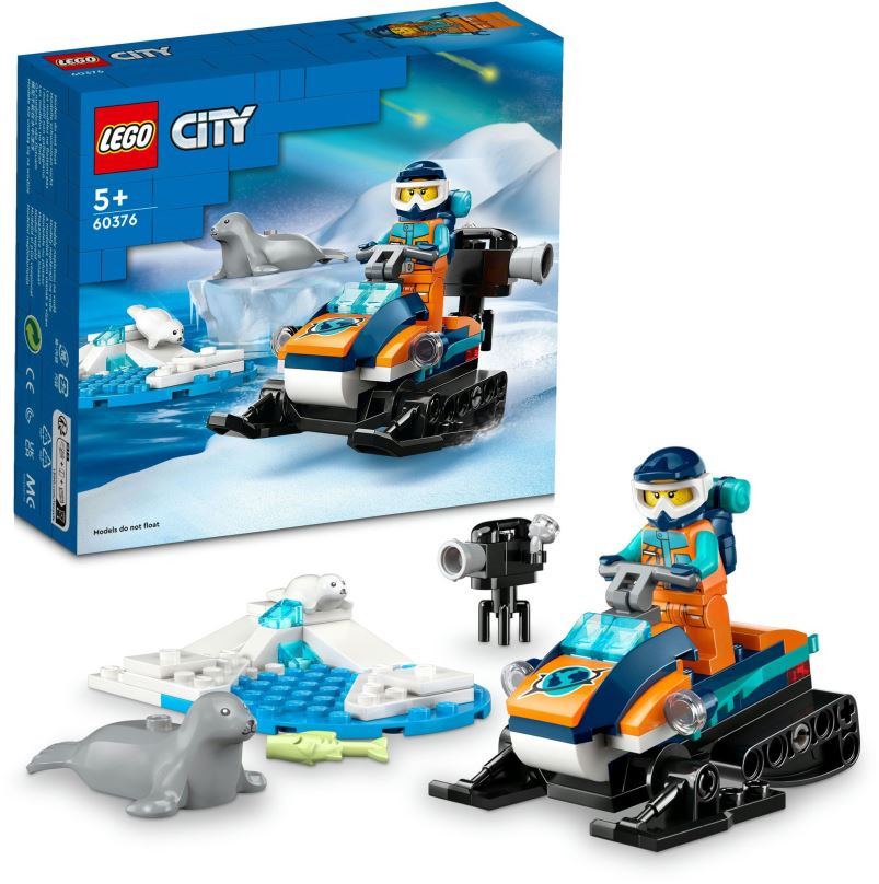 LEGO stavebnice LEGO® City 60376 Arktický sněžný skútr