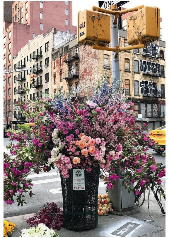Puzzle Ravensburger 129645 Květiny v New Yorku 300 dílků