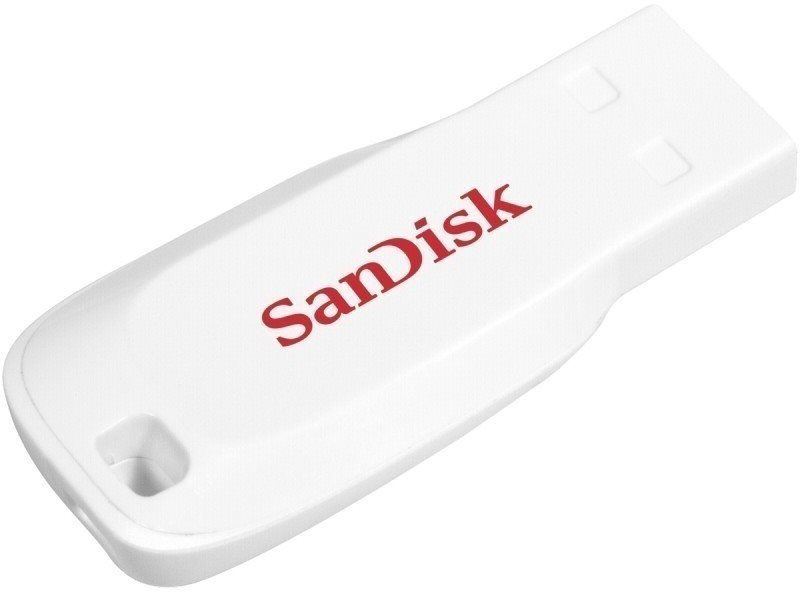 Flash disk SanDisk Cruzer Blade 16GB bílá