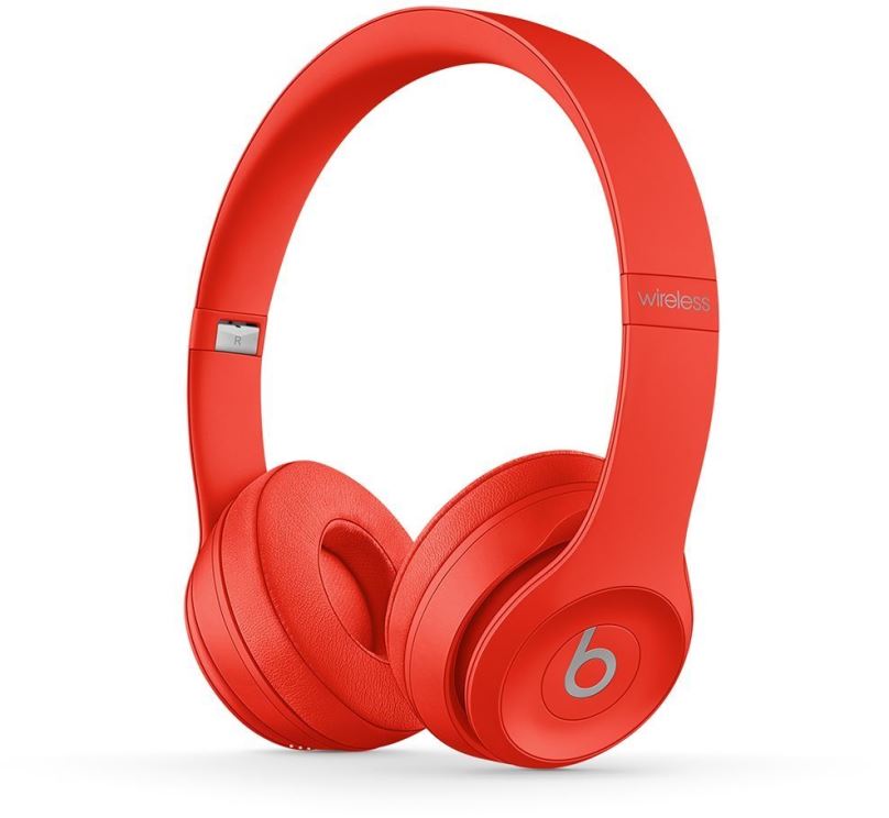 Bezdrátová sluchátka Beats Solo3 Wireless Headphones - červená