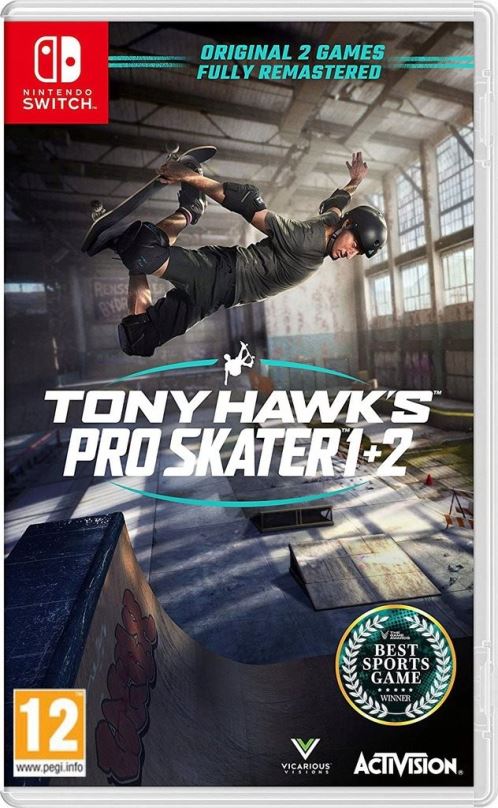 Hra na konzoli Tony Hawks Pro Skater 1 + 2 - Nintendo Switch