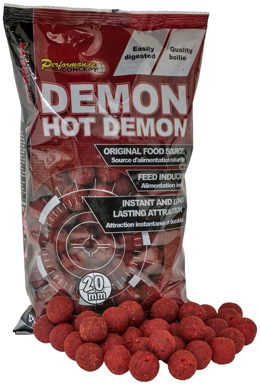 Starbaits Boilies Hot Demon 800g 14mm