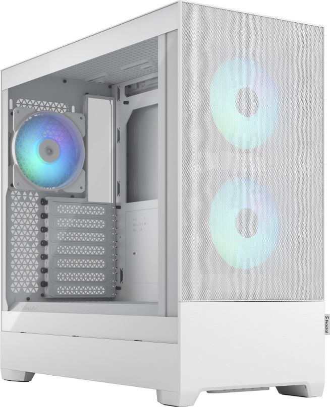 Počítačová skříň Fractal Design Pop Air RGB White TG Clear Tint