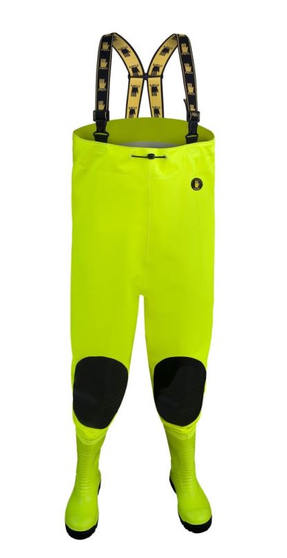 PROS Brodící kalhoty MAX Fluo žluté 39