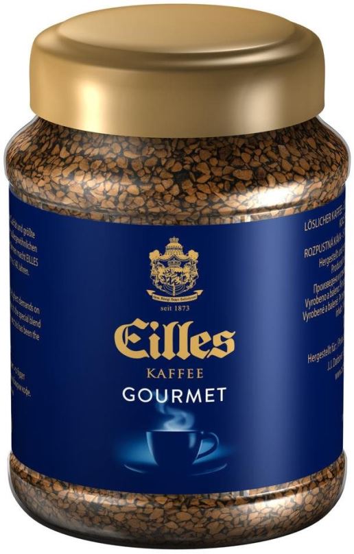 Káva EILLES Gourmet Café Instant 100g sklo
