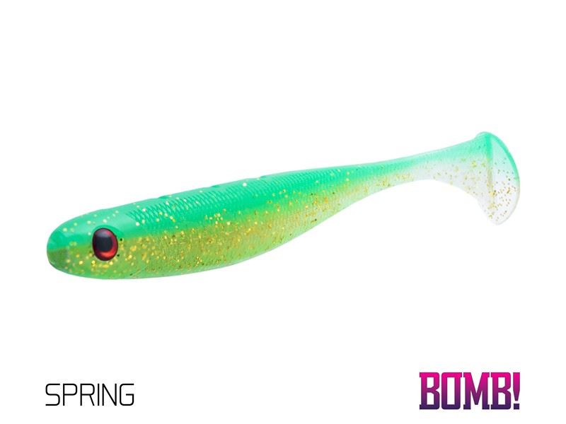 Delphin Gumová nástraha BOMB! Rippa 8cm Spring 5ks