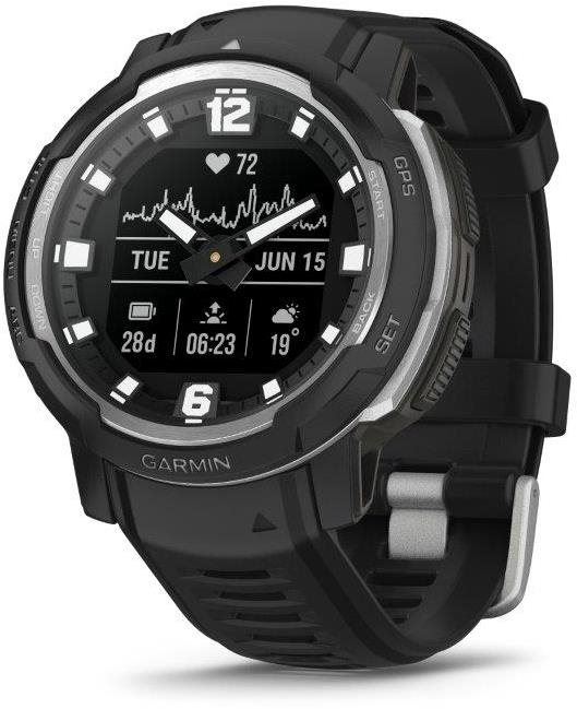 Chytré hodinky Garmin Instinct Crossover Black