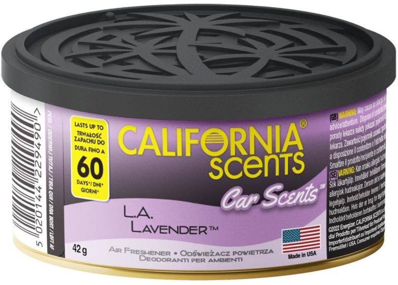 Vůně do auta California Scents, vůně LA Lavender