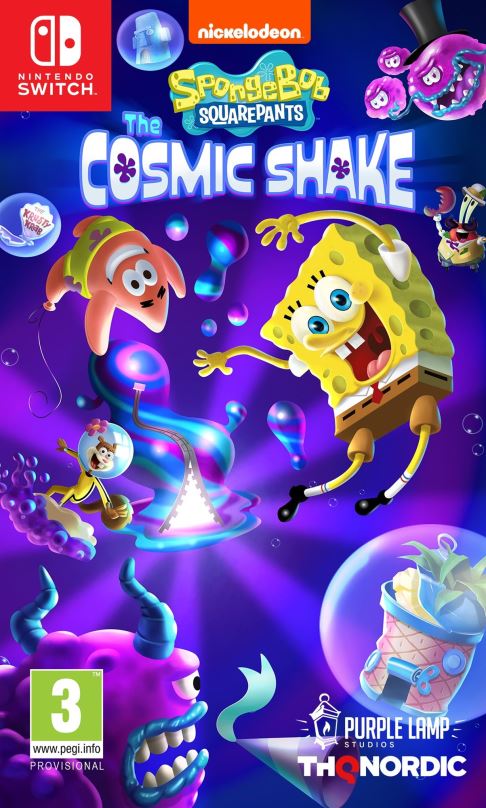 Hra na konzoli SpongeBob SquarePants: The Cosmic Shake - Nintendo Switch