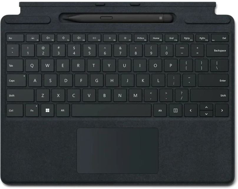 Klávesnice Microsoft Surface  Pro X/Pro 8/Pro 9 Signature Keyboard + Pen Black CZ/SK