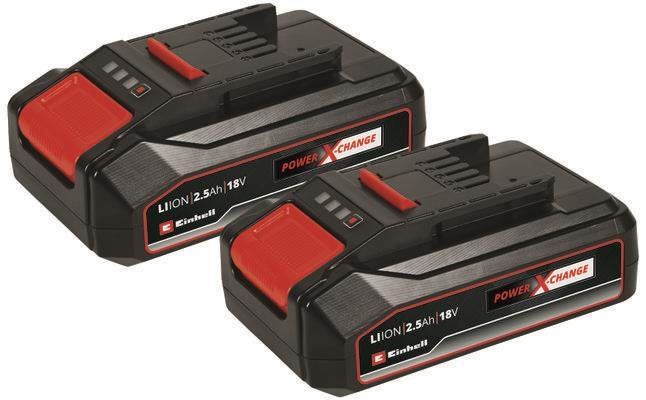 Nabíjecí baterie pro aku nářadí Einhell Baterie TwinPack Power X-Change 18 V (2x2,5 Ah)
