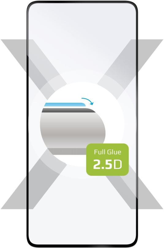 Ochranné sklo FIXED FullGlue-Cover pro Xiaomi Poco F3 GT černé