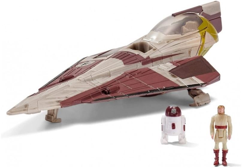 Figurky Star Wars - Medium Vehicle - Delta 7B Jedi Starfighter - Obi-Wan