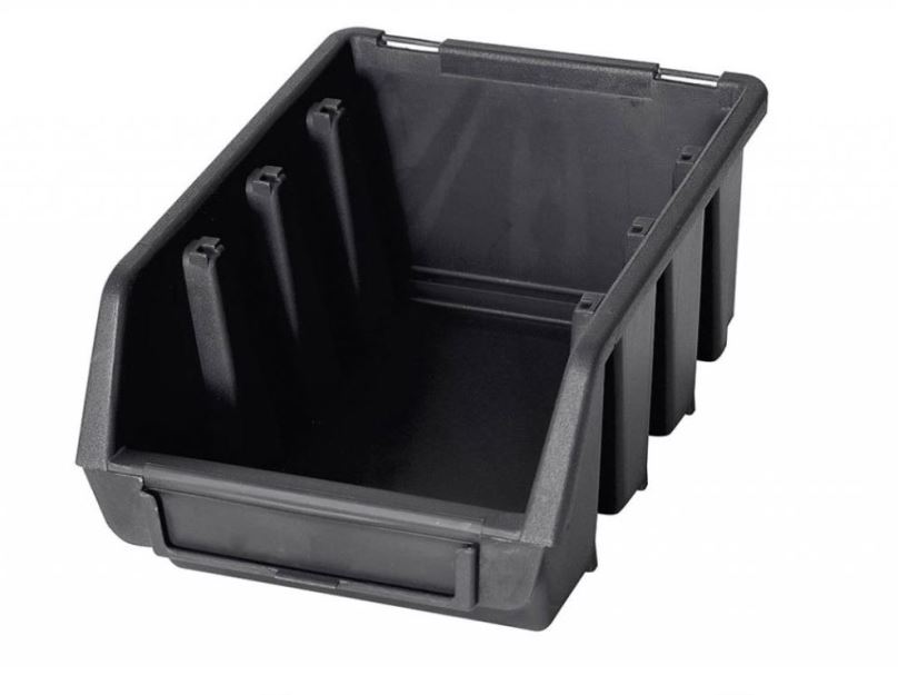 Box na nářadí Patrol Plastový box Ergobox 1 7,5 x 11,2 x 11,6 cm, černý