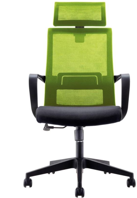 Kancelářské křeslo DALENOR Smart HB, textil, zelené