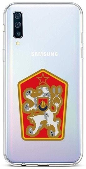 Kryt na mobil TopQ Samsung A50 silikon Státní znak 42991
