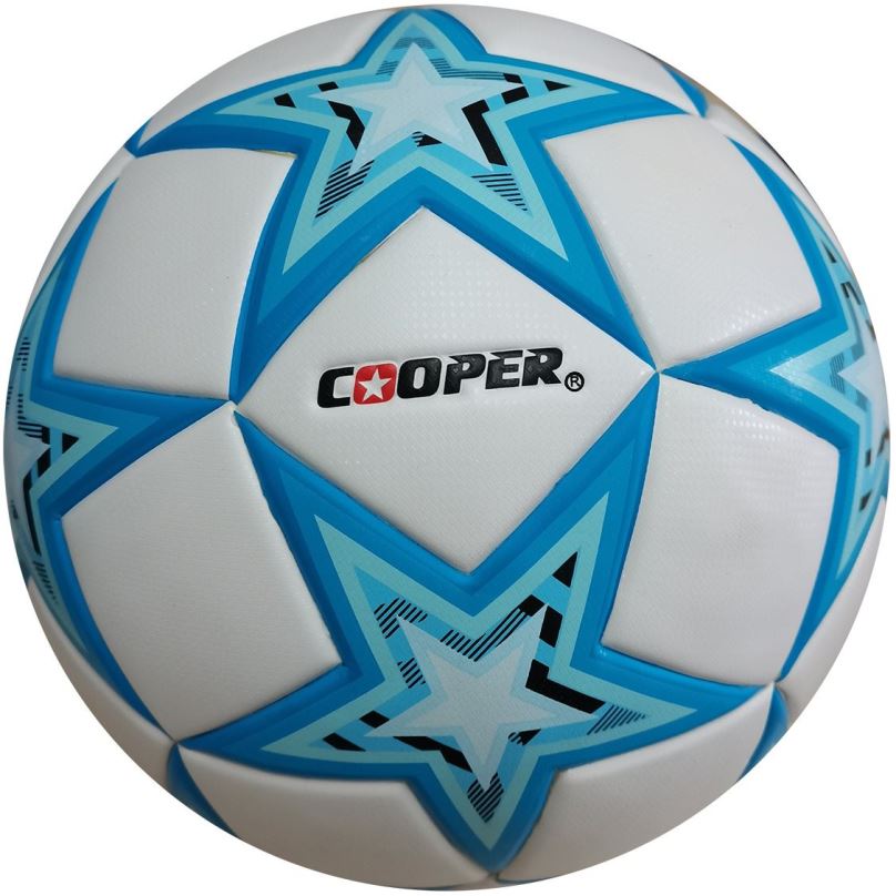 Fotbalový míč COOPER League BLUE/BLACK vel. 5