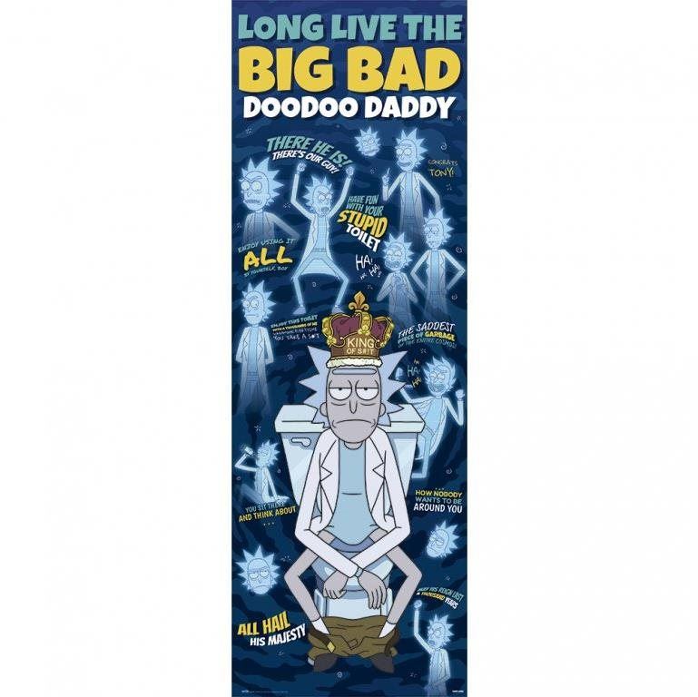 Plakát Rick and Morty: Doodoo Daddy - plakát