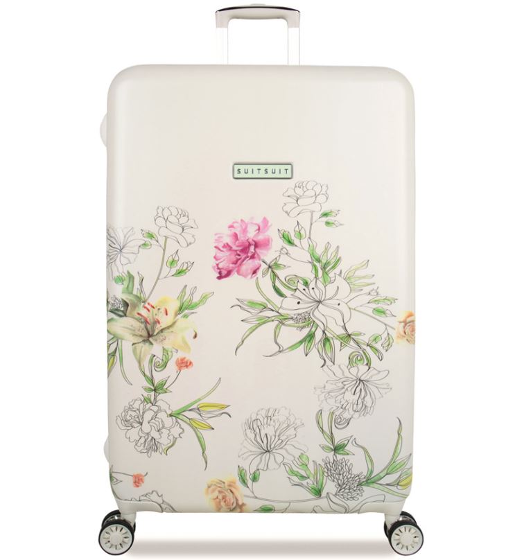 Cestovní kufr SUITSUIT® TR-5101/3-L - 10th Anniversary English Garden