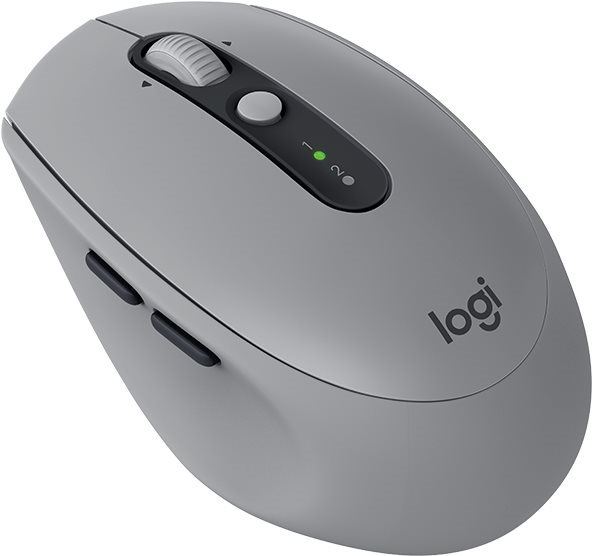 Myš Logitech Wireless Mouse Silent M590 šedá