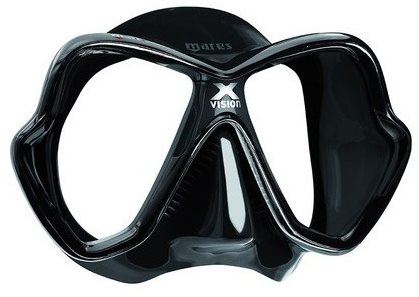 Potápěčské brýle Mares X-Vision, černý silikon, černý rámeček