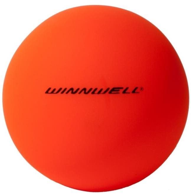 Hokejbalový míček Winnwell Balónek, oranžová, Medium
