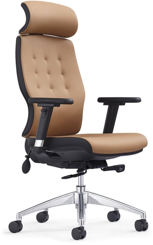 Kancelářská židle MOSH Elite H hnědo-černá