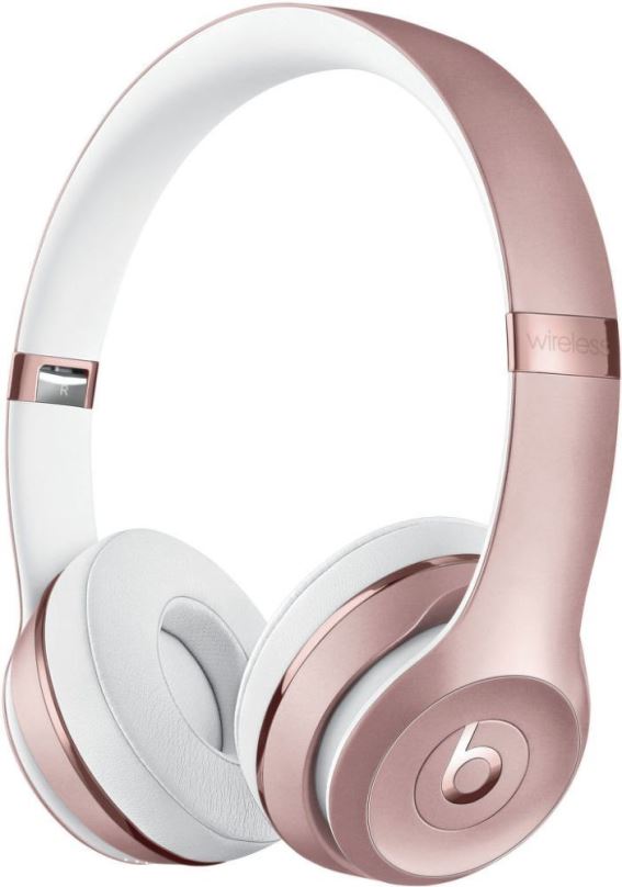 Bezdrátová sluchátka Beats Solo3 Wireless Headphones - růžově zlatá