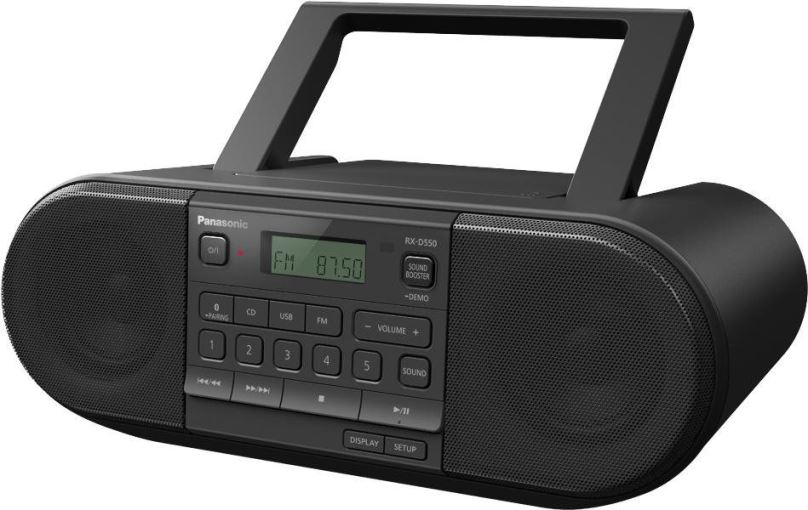 Rádio Panasonic RX-D550E-K