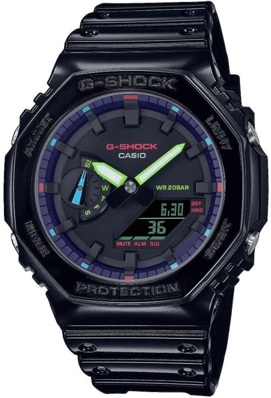 Pánské hodinky CASIO G-SHOCK GA-2100RGB-1AER