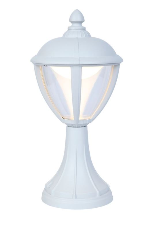 Lutec 7260401030 LED venkovní stojací lampa Unite 1x9W | 330lm | 3000K | IP44 - matná bílá