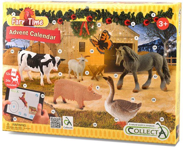 Adventní kalendář Adventní kalendář-farma a koně