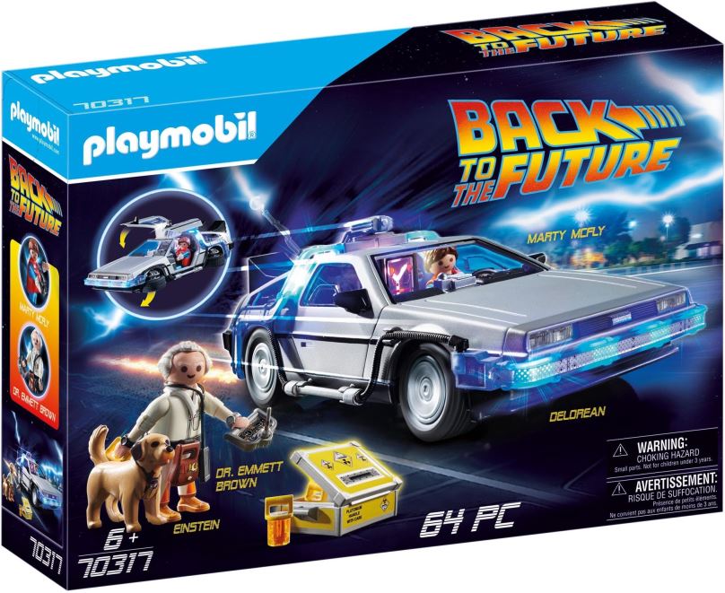 Stavebnice Playmobil Back to the Future DeLorean